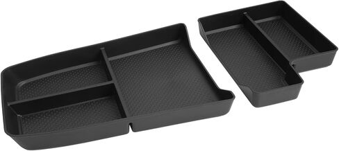 CDEFG 2Pcs for 2023 2024 2025 2026 BMW X1 U11 Accessories Center Console Organizer Tray X1 (xDrive28i, M35i xDrive) Lower Middle Console Storage in Saudi Arabia