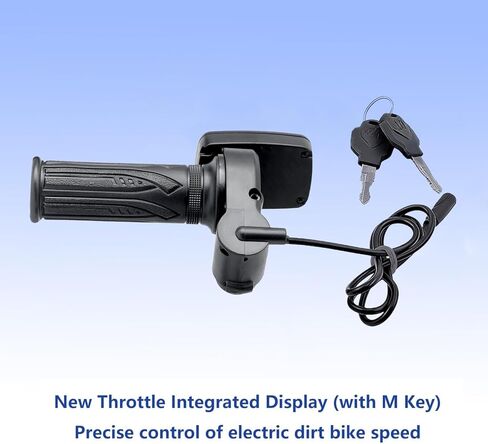 48 فولت Ebike خنق مع زر مفتاح M لـ Tutti Soleil 01 للدراجة الكهربائية Tuttio Soleil01، خنق عداد السرعة Ebike مع شاشة مدمجة (ملاحظة: No 'M'، No Buy) in Kuwait