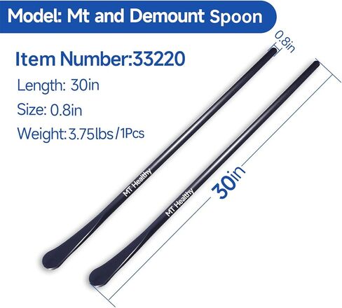 2 PCS 33220 Tire Spoons for Changing Tires, 30'' Tire Bars for Semi Tires，Tire Bar Mounting and Demount Used for Truck, Off-Road Vehicle, Bus, Tractor in Kuwait