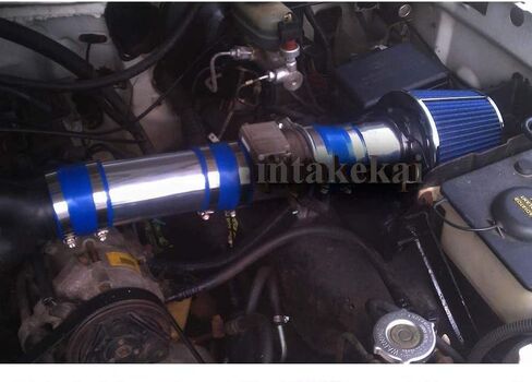 INTAKEKAI Performance Air Intake (Compatible with 1994-1996 FORD BRONCO F-150 5.0 5.0L 5.8 5.8L V8 MODELS)(WILL ONLY FIT VEHICLES HAS THE MAF SENSOR UNIT) (BLUE) in Saudi Arabia