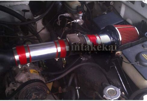 مدخل هواء أداء INTAKEKAI (متوافق مع موديلات 1994-1996 FORD BRONCO F-150 5.0 5.0L 5.8 5.8L V8) (سوف يناسب فقط المركبات التي تحتوي على وحدة استشعار MAF) (أزرق) in Kuwait