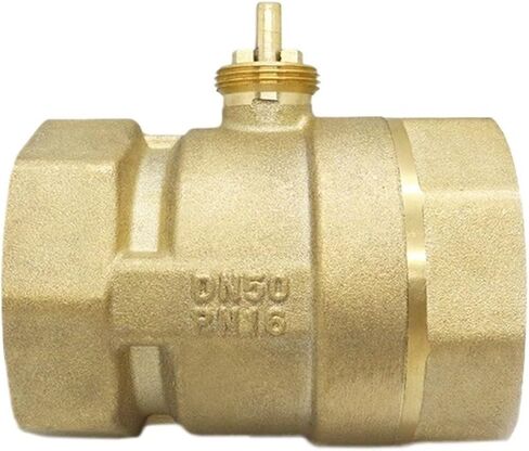DN50 Brass 2 Way BSP Thread Motorized Ball Valve Body in Saudi Arabia