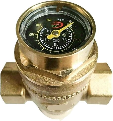 Water Pressure Regulator Valves With Pressure Gauge Pressure Maintaining Valve Water Pressure Reducing Valve DN15-DN50(DN40) in Saudi Arabia
