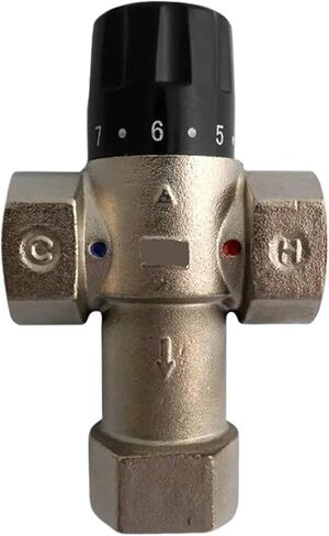 1 "DN25 صمام ثرموستاتي خلط تلقائي صمام نحاسي in Saudi Arabia
