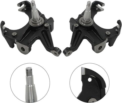 labwork 2.5 Inch Drop Spindles Knuckle Pair Replacement for Chevy C10 Suburban Pickup 1963-1970 M0117K35-1 M0117K35-2 in Saudi Arabia