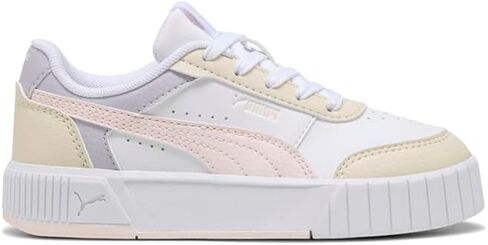 حذاء رياضي برباط من PUMA Kids Girls Carina Mia برباط - أبيض in Saudi Arabia
