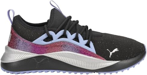 حذاء رياضي PUMA Kids Girls Pacer Future Allure Night Out Glitter سهل الارتداء كاجوال - أسود in Saudi Arabia