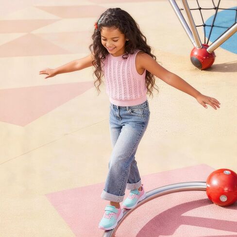 أحذية الجري للفتيات من DREAM PAIRS أحذية رياضية للأطفال، أحذية تنس ColorBurst خفيفة الوزن كاجوال للمشي in Kuwait