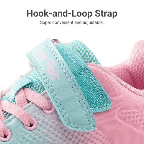 أحذية الجري للفتيات من DREAM PAIRS أحذية رياضية للأطفال، أحذية تنس ColorBurst خفيفة الوزن كاجوال للمشي in Kuwait