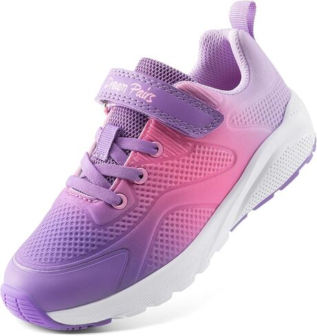 أحذية الجري للفتيات من DREAM PAIRS أحذية رياضية للأطفال، أحذية تنس ColorBurst خفيفة الوزن كاجوال للمشي in Kuwait