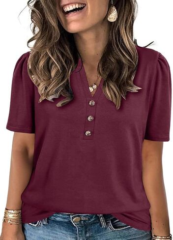 المرأة حجم كبير بلايز الصيف الملابس العصرية ملابس عصرية قمصان قصيرة الأكمام فضفاضة الستر L-4XL in Kuwait