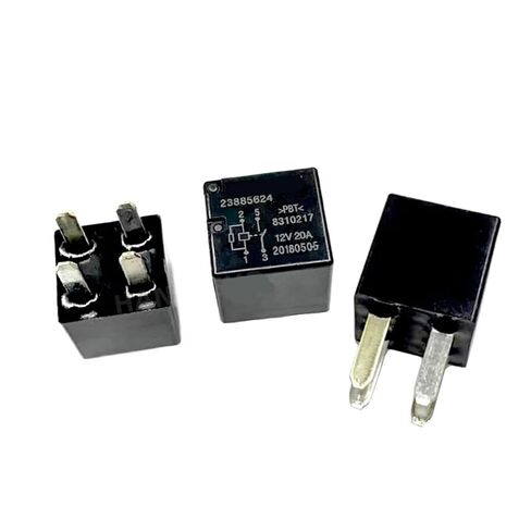 5 قطعة/الوحدة 23885624 SGMW 20A 12V 4PIN للتحكم في السيارة بالقرب والبعيد ضوء القرن التتابع in Kuwait