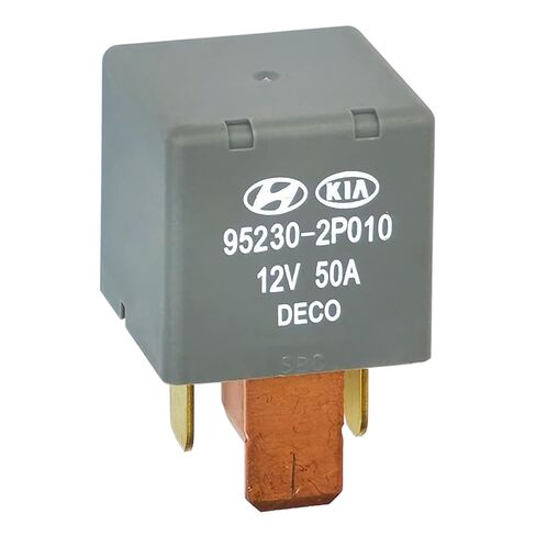 95230-2P010 12VDC 50A مرحل سيارات ISO صغير عالي الطاقة - 2VDC، 5 دبابيس - متوافق مع 39160-37110 13306943، 13742705 in Saudi Arabia