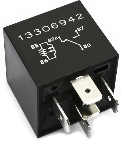 قطعتان 1R1155، 12033862، 12088572، AR272، 14100455، 56-1556، 83A1001، RAA1234 طاقة ملحقة | مرحل متعدد الأغراض مناسب لسيارة شيفروليه مناسب لسيارة جي إم سي أسترو كامارو كابريس، 12 فولت 40 أمبير 5 دبابيس in Saudi Arabia