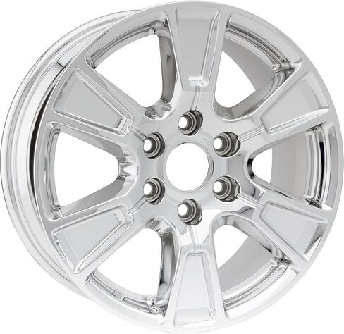 حافة عجلة جديدة من سبائك الألومنيوم PVD مقاس 18 × 7.5 بوصة مقاس 18 بوصة لسيارة Ford F150 2015 2016 2017 | ALY03998U95N | Direct Fit - مواصفات مخزون OE in Saudi Arabia