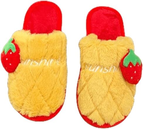 شبشب Nevka Fuzzy Fruit لراحة شتوية كاواي مع تصميم رائع وبهجة جمالية لطيفة in Saudi Arabia