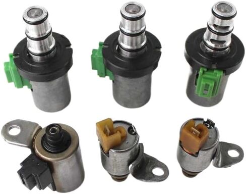 مجموعة الملف اللولبي لناقل الحركة EPC PWM المكونة من 6 قطع متوافقة مع ناقل الحركة 4F27E وFN4A-EL لـ CX-7 2/3/5/6 سرعات أوتوماتيكية in Saudi Arabia
