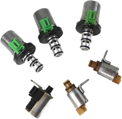 مجموعة الملف اللولبي لناقل الحركة EPC PWM المكونة من 6 قطع متوافقة مع ناقل الحركة 4F27E وFN4A-EL لـ CX-7 2/3/5/6 سرعات أوتوماتيكية in Saudi Arabia