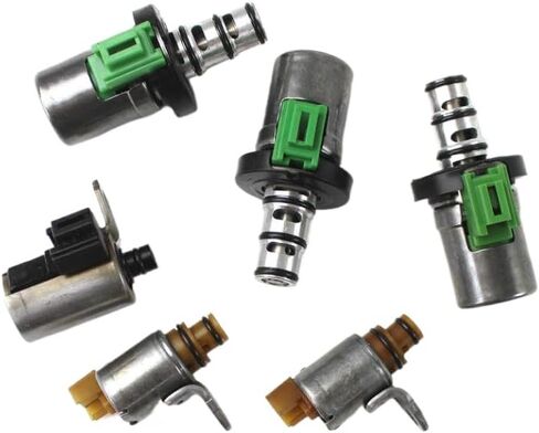 مجموعة الملف اللولبي لناقل الحركة EPC PWM المكونة من 6 قطع متوافقة مع ناقل الحركة 4F27E وFN4A-EL لـ CX-7 2/3/5/6 سرعات أوتوماتيكية in Saudi Arabia