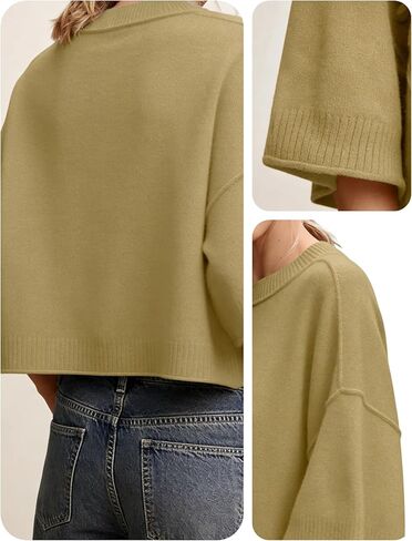 Women's Short Sleeve Sweaters Crew Neck 3D Flower Loose Fit 2026 Spring Summer Lightweight Casual Knit Tops in Saudi Arabia
