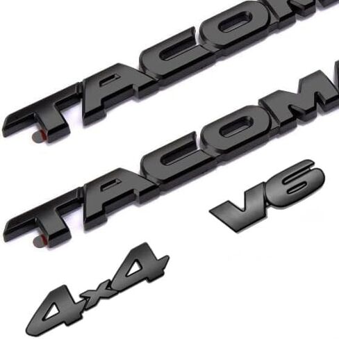 ABS Plastic Badge Blackout Emblem Overlays 2016 (3PC.) in Saudi Arabia