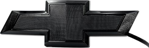 2016–2018 Chevy Silverado LED Lighted Front Grille Emblem Black Finish in Saudi Arabia