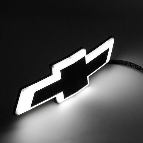 2016–2018 Chevy Silverado LED Lighted Front Grille Emblem Black Finish in Saudi Arabia