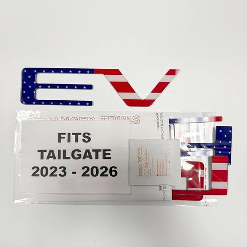 Tailgate Raised Plastic Letters Inserts Compatible with Colorado 2023 2024 2025 2026 (Patriotic US Flag) in Saudi Arabia
