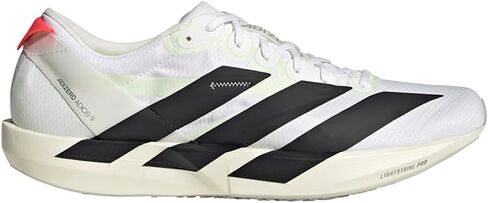 حذاء رياضي للجري Adizero Adios 9 للرجال من أديداس - أبيض in Saudi Arabia