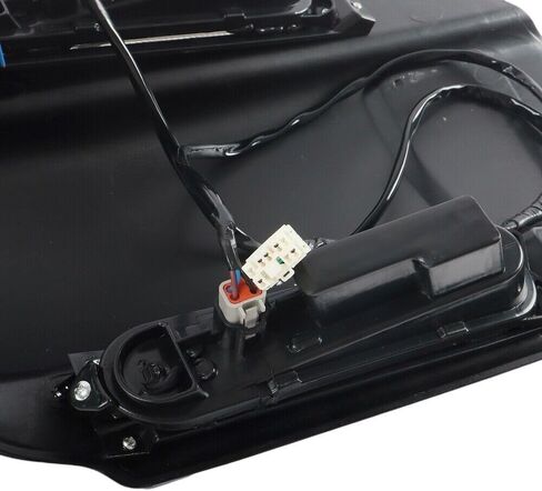 For 1993-2008 Harley Touring CVO 4'' Stretched Extended LED Rear Fender No Block Vivid Black Fit For Street Glide/Road Glide/Road King/Ultra Classic 1993-2008 Harley Touring in Saudi Arabia