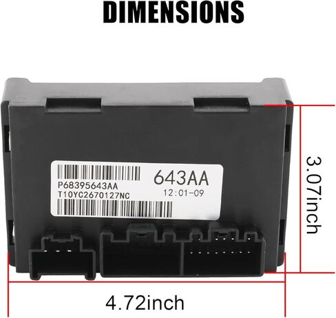 Transfer Case Control Module Compatible with Dodge Durango Replacement for Jeep Grand Cherokee 2011 2012 2013 2014 2015 (2011-2013) in Saudi Arabia