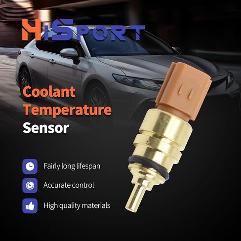 HiSport 39220-38010 Engine Coolant Temperature Sensor - Compatible with Dodge Hyundai Kia Replaces 3922038010 in Saudi Arabia