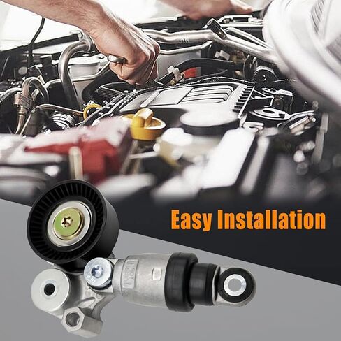 مجموعة شداد الحزام مع بكرة مناسبة لـ 2004-2024 Mazda 3 2013-2024 CX-5 CX-50 2003-2019 Mazda 6 2016-2022 Mx-5 Miata 2016-2023 CX-9 2016-2021 CX-3 2022-2024 CX-30 2.0L 2.5L استبدال PE7W-15-980 in Saudi Arabia