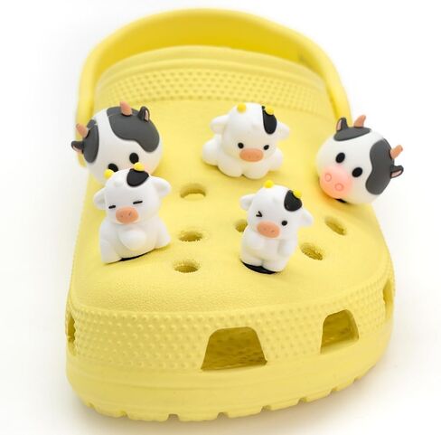 3D Animal Shoe Charms Koala, Owl, Panda, Dinosaur, Frog, Bee, Dog, Rabbit, Shoe Accessories Decorations for Women Men in Saudi Arabia