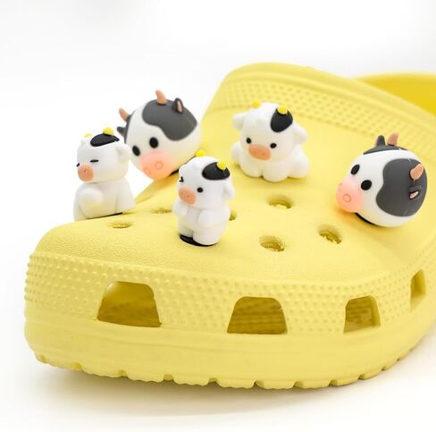 3D Animal Shoe Charms Koala, Owl, Panda, Dinosaur, Frog, Bee, Dog, Rabbit, Shoe Accessories Decorations for Women Men in Saudi Arabia
