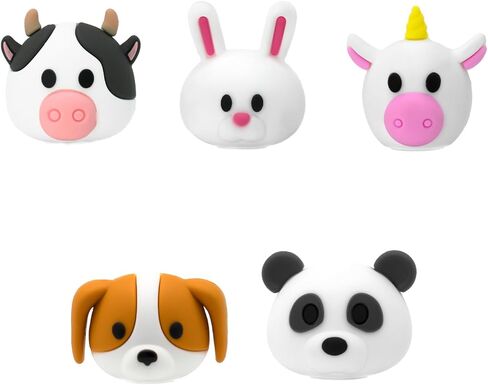 3D Animal Shoe Charms Koala, Owl, Panda, Dinosaur, Frog, Bee, Dog, Rabbit, Shoe Accessories Decorations for Women Men in Saudi Arabia