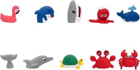 3D Animal Shoe Charms Koala, Owl, Panda, Dinosaur, Frog, Bee, Dog, Rabbit, Shoe Accessories Decorations for Women Men in Saudi Arabia