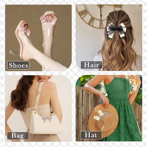 10 قطع من مشابك الأحذية للنساء من حجر الراين والكريستال ومشابك الأحذية وإكسسوارات الأحذية ومشابك تزيين الأحذية ومشابك الأحذية ودبابيس المجوهرات ومشابك الأحذية in Kuwait