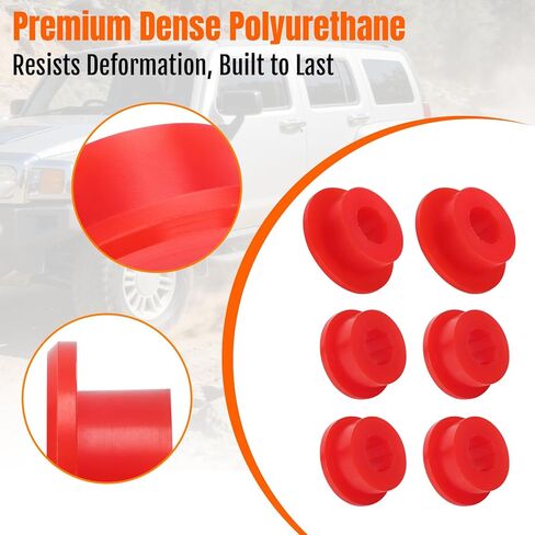 Front Differential Mount Bushing Kit Polyurethane (3-Position) for Hummer H3 – Performance & Durability Upgrade in Saudi Arabia