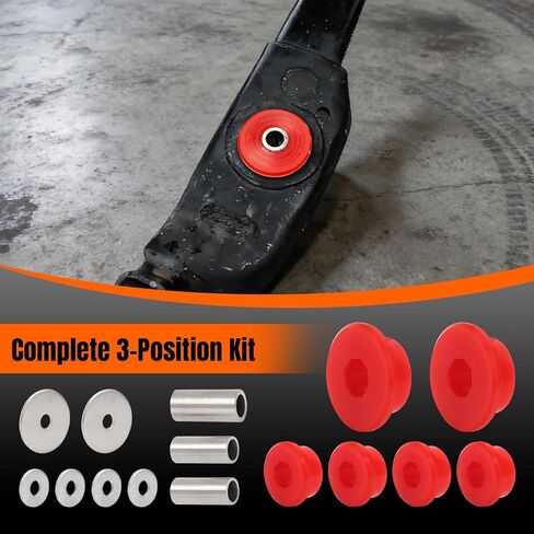 Front Differential Mount Bushing Kit Polyurethane (3-Position) for Hummer H3 – Performance & Durability Upgrade in Saudi Arabia