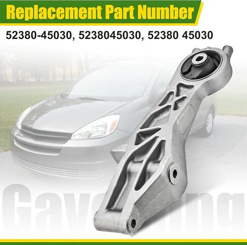 52380-45030 مجموعة الدعم الأمامي التفاضلي الخلفي المتوافقة مع Toyota Sienna AWD 3.3L 3.5L 2004-2010 يستبدل #5238045030 in Kuwait