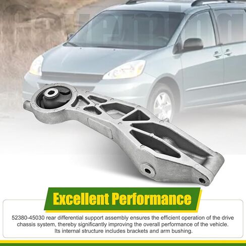 52380-45030 مجموعة الدعم الأمامي التفاضلي الخلفي المتوافقة مع Toyota Sienna AWD 3.3L 3.5L 2004-2010 يستبدل #5238045030 in Kuwait