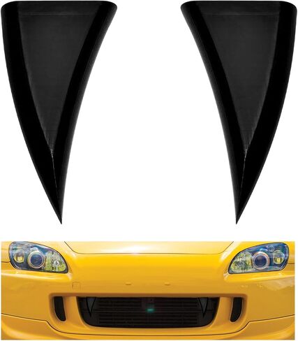 2 PCS Halloween Decoration Car Teeth, 3D Vampire Fangs Teeth Funny Bumper Decor, Spooky Front Grille Halloween Ornament for DIY Your Vehicle, Universal Car Accessories (Red) in Kuwait