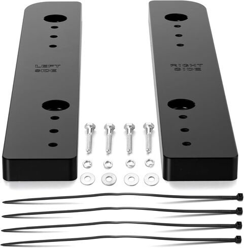 Wsays 1"-3" Adjustable Tour Trunk Extend Relocator Kit Mount Plate Rack Compatible with Harley Touring Road King Electra Street Road Glide Ultra Limited 2009-2013 in Saudi Arabia
