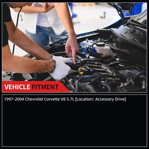 38194 شداد الحزام لسيارة شيفروليه كورفيت V8 5.7L 1997 1998 1999 2000 2001 2002 2003 2004 [89337,12559325,12568181] in Saudi Arabia