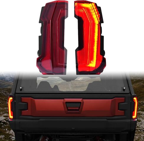 RED LED Taillights for Xpedition XP/ADV 2024+, RED Rear Lights Brake Stop Tail Lights for Polaris Expedition XP/XP 5/ADV/ADV 5 2024+ Accessories(2PCS, Replace #2416628, #2416629) in Kuwait