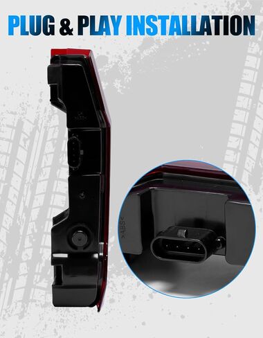 RED LED Taillights for Xpedition XP/ADV 2024+, RED Rear Lights Brake Stop Tail Lights for Polaris Expedition XP/XP 5/ADV/ADV 5 2024+ Accessories(2PCS, Replace #2416628, #2416629) in Kuwait