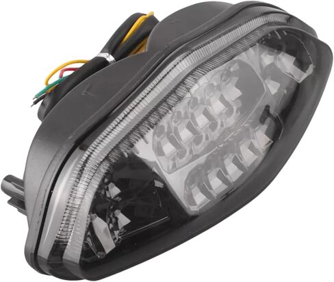 الضوء الخلفي - ضوء إشارة الانعطاف LED المدمج لفرامل الذيل متوافق مع سوزوكي DL650 DL1000 V-Strom 2003-2008 (دخان) in Saudi Arabia