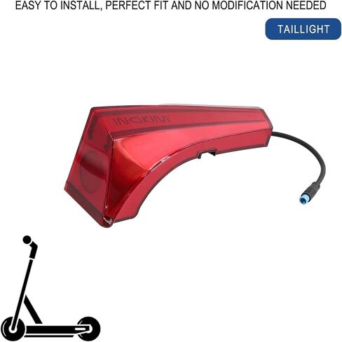 Rear LED Taillight for INOKIM OXO/OX Electric Scooter - Bright Brake Light & Deck Lamp Replacement Part - Waterproof Scooter Accessory in Saudi Arabia