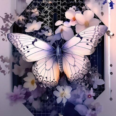 GUMITOON السيدة العجوز والكلب مجموعات الفن الماسي للبالغين - لوحات نقاط الماس الحفر الكامل للمبتدئين، طلاء دائري 5D مع صور الماس جوهرة الفن مجموعات الرسم مجموعات الحرف اليدوية 14 "× 14" QCY-140 in Saudi Arabia